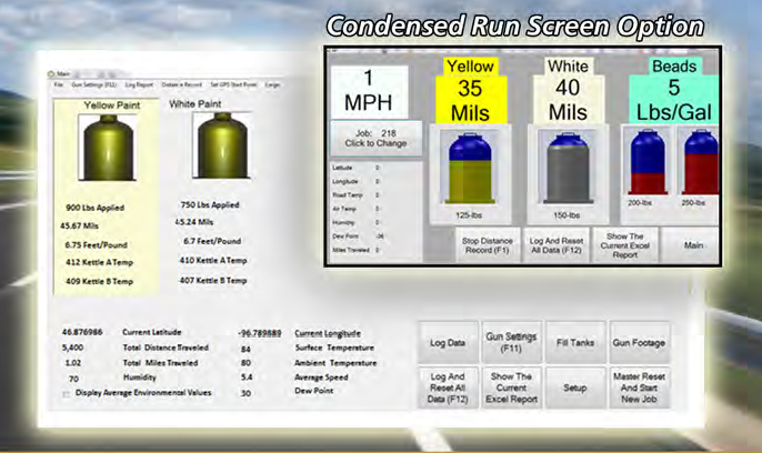 Epic Solutions M7 Monitoring screen representation