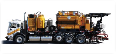 Roadway Striping Truckl